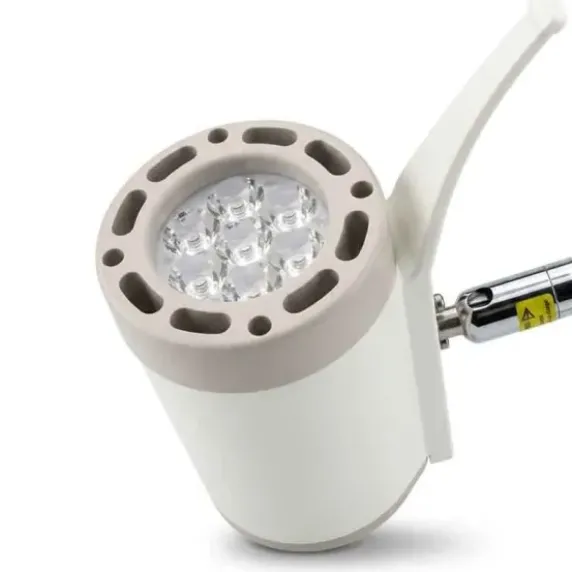LAMPE D’EXAMEN LED 6W VARIATEUR DIGITAL BRAS 360° -PIEDS METAL -MEDI'CLINIC