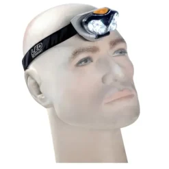 LAMPE FRONTALE 6 LEDS ORIENTABLE ÉTANCHE ENERGIZER - avec 3 piles lr3