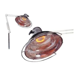 LAMPE INFRAROUGE QUARTZ 400W PIED ROULANT VERRE ET QUARTZ - sur pied roulant
