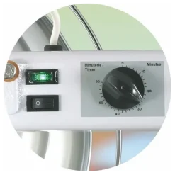 LAMPE INFRAROUGE THERMOQUATZ IR400W AVEC MINUTERIE VERRE ET QUARTZ - sur pied