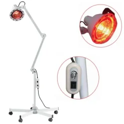 LAMPE INFRAROUGE 275 W VARIATEUR ÉLECTRONIQUE MEDICLINIC - sur pied à roulettes