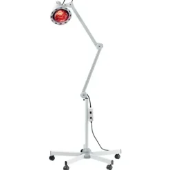 LAMPE INFRAROUGE 275 W VARIATEUR ÉLECTRONIQUE MEDICLINIC - sur pied à roulettes
