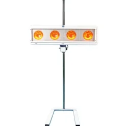 LAMPE INFRAROUGE 4003/10 4 X 400 W RÉGLABLE VERRE ET QUARTZ - sur pied