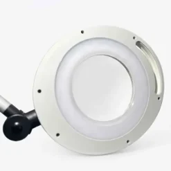 LAMPE LOUPE RONDE LED 12W GROSSISSEMENT X5 - PIED METAL- MÉDI’CLINIC