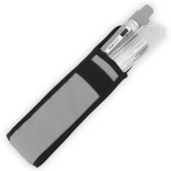 LAMPE PORTE ABAISSE LANGUE COLOR LED ÉCLAIRAGE BLANC MEDICLINIC - gris