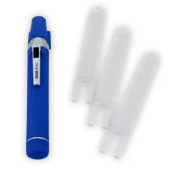 LAMPE PORTE ABAISSE LANGUE COLOR LED BLEU HAUTE VISIBILITÉ MEDICLINIC - bleu