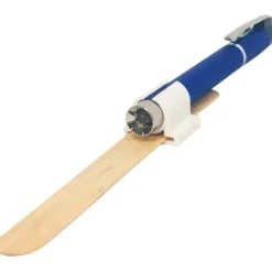 LAMPE STYLO LED PLUS PORTE ABAISSE LANGUE BLEU MEDICLINIC - bleu