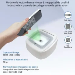 LECTEUR DE CARTE VITALE CONNECT A800 4-EN-1 BI-FENTE USB - lecteur multifonction