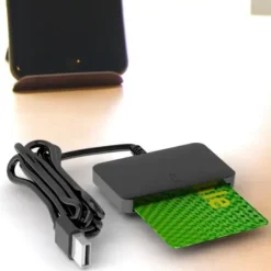 LECTEUR DE CARTE VITALE SSC-TINY PC/SC MONO-FENTE USB 2.0 SENSYL - lecteur compact