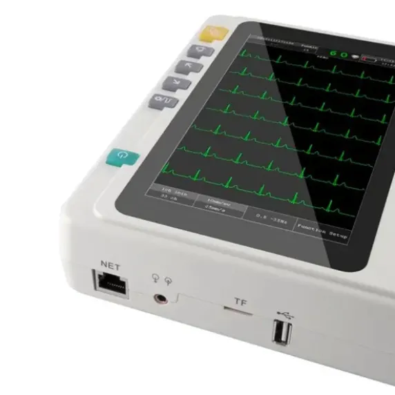 ÉLECTROCARDIOGRAPHE BETA 3 PISTES AVEC INTERPRÉTATION MEDICLINIC - écran tactile couleur 7 pouces