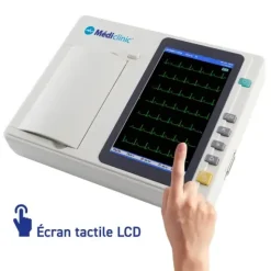 ÉLECTROCARDIOGRAPHE CARDIO BETA 6 6 PISTES ÉCRAN TACTILE 7