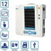 ÉLECTROCARDIOGRAPHE CARDIO BETA 12 ÉCRAN TACTILE 9" MEDICLINIC - blanc