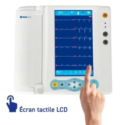 ÉLECTROCARDIOGRAPHE CARDIO BETA 12 ÉCRAN TACTILE 9" MEDICLINIC - blanc