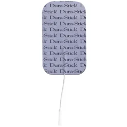 ÉLECTRODE DURA-STICK PLUS RECTANGULAIRE DOUBLE SORTIE CEFAR - sachet de 2