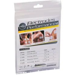 ÉLECTRODES CARRÉS PERFORMANCE PLUS 50 X 50 MM CEFAR - sachet de 4