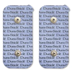 ÉLECTRODES RECTANGULAIRES DURA-STICK PLUS AVEC 2 SNAP CEFAR - sachet de 2