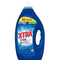 LESSIVE LIQUIDE TOTAL 4EN1 TOUS TEXTILES X-TRA - 1,98 l 44 lavages