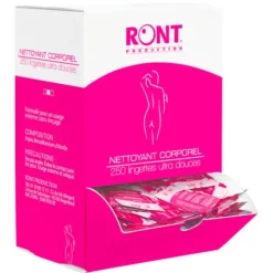 LINGETTE NETTOYANT CORPOREL ULTRA DOUCE RONT - boîte de 250
