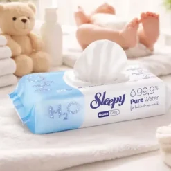 LINGETTES BÉBÉ PURE WATER TOILETTE DOUCE CLEAN100 - 50 unités