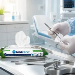 LINGETTES DÉSINFECTANTES SANS ALCOOL MÉDICLINIC - Sachet de 100