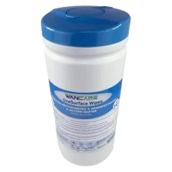 LINGETTES DÉSINFECTANTES SANS ALCOOL WANCARE GRAND FORMAT - Boîte de 100