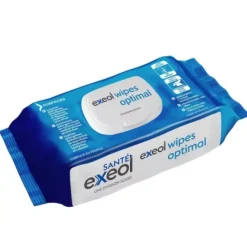 LINGETTES EXEOL WIPES OPTIMAL SANS ALCOOL ALKAPHARM - boîte de 100
