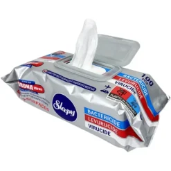 LINGETTES NETTOYANTES DÉSINFECTANTES MULTI-SURFACES SLEEPY - sachet de 100 lingettes