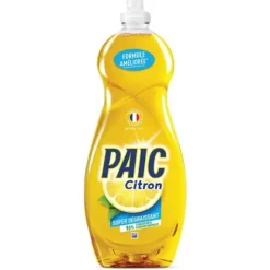 LIQUIDE VAISSELLE CITRON SUPER DÉGRAISSANT PAIC - flacon de 750 ml