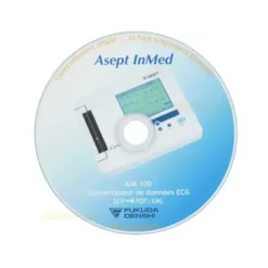 LOGICIEL PC ECG FUKUDA AIM100 ANALYSE ET EXPORT - logiciel avec cd et câble