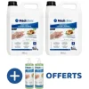 LOTION LAVANTE MAINS MEDI'MAINS PROLINE PH NEUTRE MEDICLINIC - pack 2 x 5 l + 2 x 500 ml