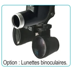 LUNETTE BINOCULAIRE KS-W01 LED GROSSISSEMENT 2,5X - pour lampe frontale