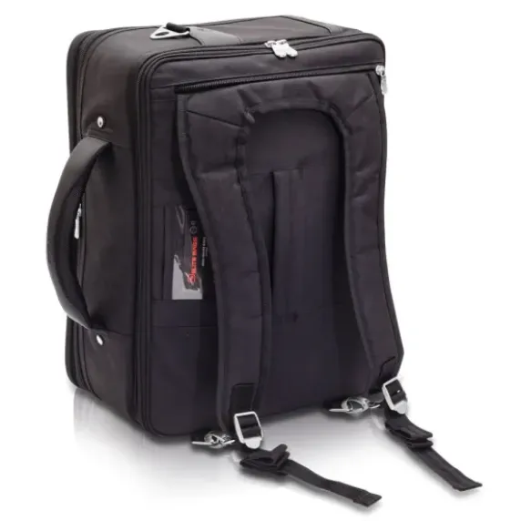 MALLETTE EN TISSU DOCTOR SOUPLE COMPARTIMENTÉE ELITE BAGS - noir 20 l