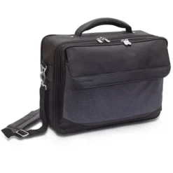 MALLETTE EN TISSU DOCTOR SOUPLE COMPARTIMENTÉE ELITE BAGS - noir 20 l