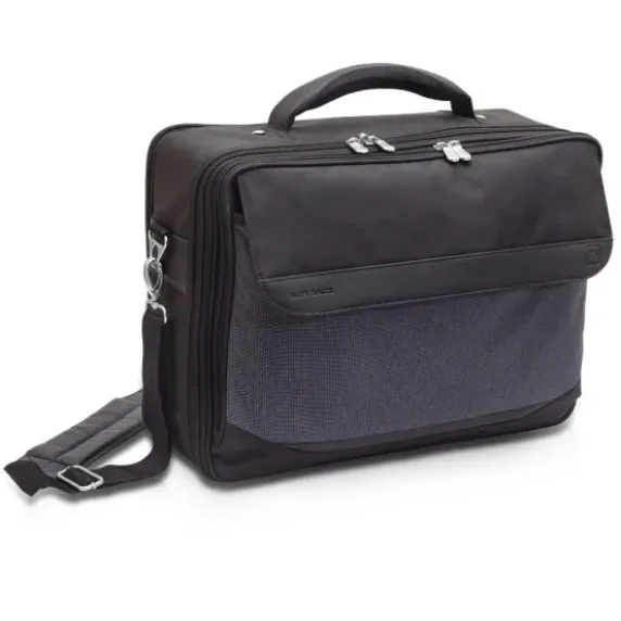 MALLETTE EN TISSU DOCTOR SOUPLE COMPARTIMENTÉE ELITE BAGS - noir 20 l