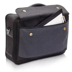 MALLETTE EN TISSU DOCTOR SOUPLE COMPARTIMENTÉE ELITE BAGS - noir 20 l