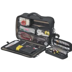 MALLETTE EN TISSU DOCTOR SOUPLE COMPARTIMENTÉE ELITE BAGS - noir 20 l