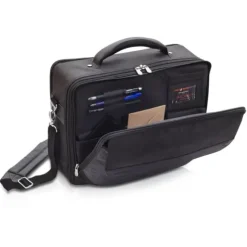 MALLETTE EN TISSU DOCTOR SOUPLE COMPARTIMENTÉE ELITE BAGS - noir 20 l