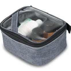 MALLETTE MÉDICALE MODERNE RANGEMENT MODULABLE ELITE BAGS - gris/bleu