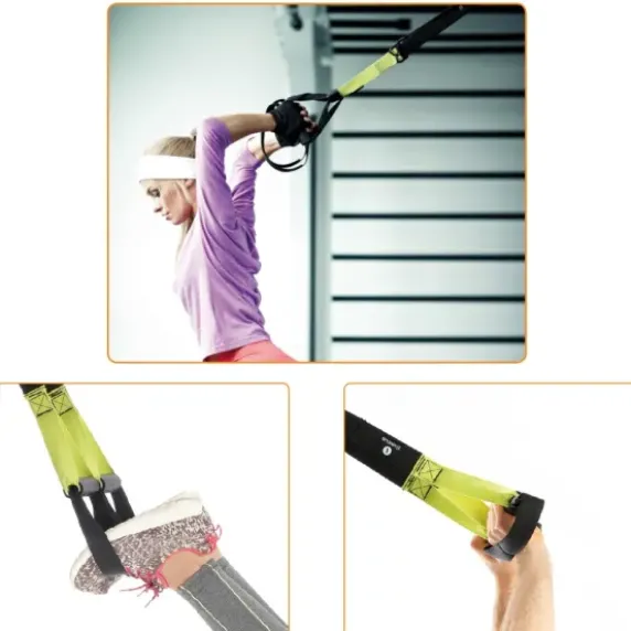 MAMBO MAX GYM SUSPENSION TRAINER AJUSTABLE CONFORT - avec ancre incluse
