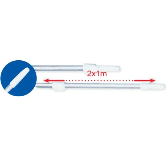 MANCHE TÉLESCOPIQUE ALUMINIUM RÉGLABLE MEDICLINIC - 2 x 1 m