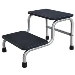 MARCHEPIED 2 MARCHES ACCÈS SÉCURISÉ MEDICLINIC - 55 x 40 x 34 cm
