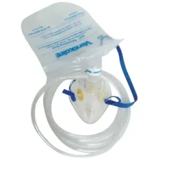 MASQUE À OXYGÈNE PÉDIATRIQUE HAUTE CONCENTRATION AVEC TUBULURE - tubulure 2 m