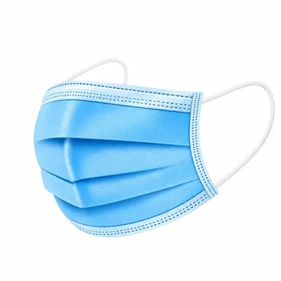 MASQUES CHIRURGICAUX TYPE IIR 3 PLIS BLEUS MEDICLINIC - boîte de 50