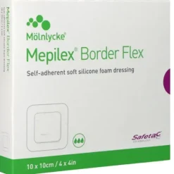 MEPILEX BORDER FLEX – PANSEMENT HYDROCELLULAIRE SOUPLE