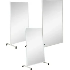 MIROIR FIXE TRANSPORTABLE SANS QUADRILLAGE FERROX - 170 x 100 cm