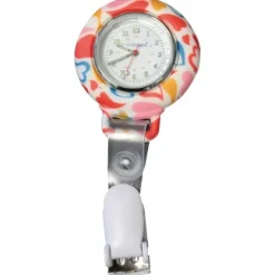 MONTRE INFIRMIÈRE À CLIP SILICONE ÉTANCHE COMED