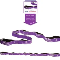 MULTI ELASTIBAND® 110 CM 15 KG MULTIPOIGNÉES SVELTUS - bande 110 cm