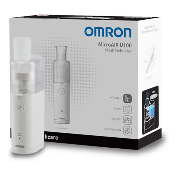 NÉBULISEUR PORTATIF U-100 SILENCIEUX OMRON - appareil à piles