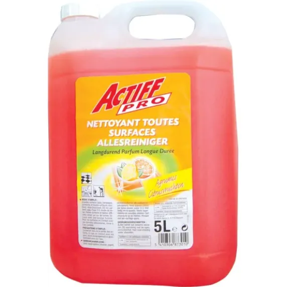 NETTOYANT ACTIF PRO AGRUMES DÉGRAISSANT SOLS - bidon de 5 l