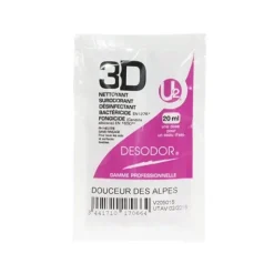 NETTOYANT DÉSINFECTANT SURODORANT SANS RINÇAGE KING - lot de 250 doses de 20 ml